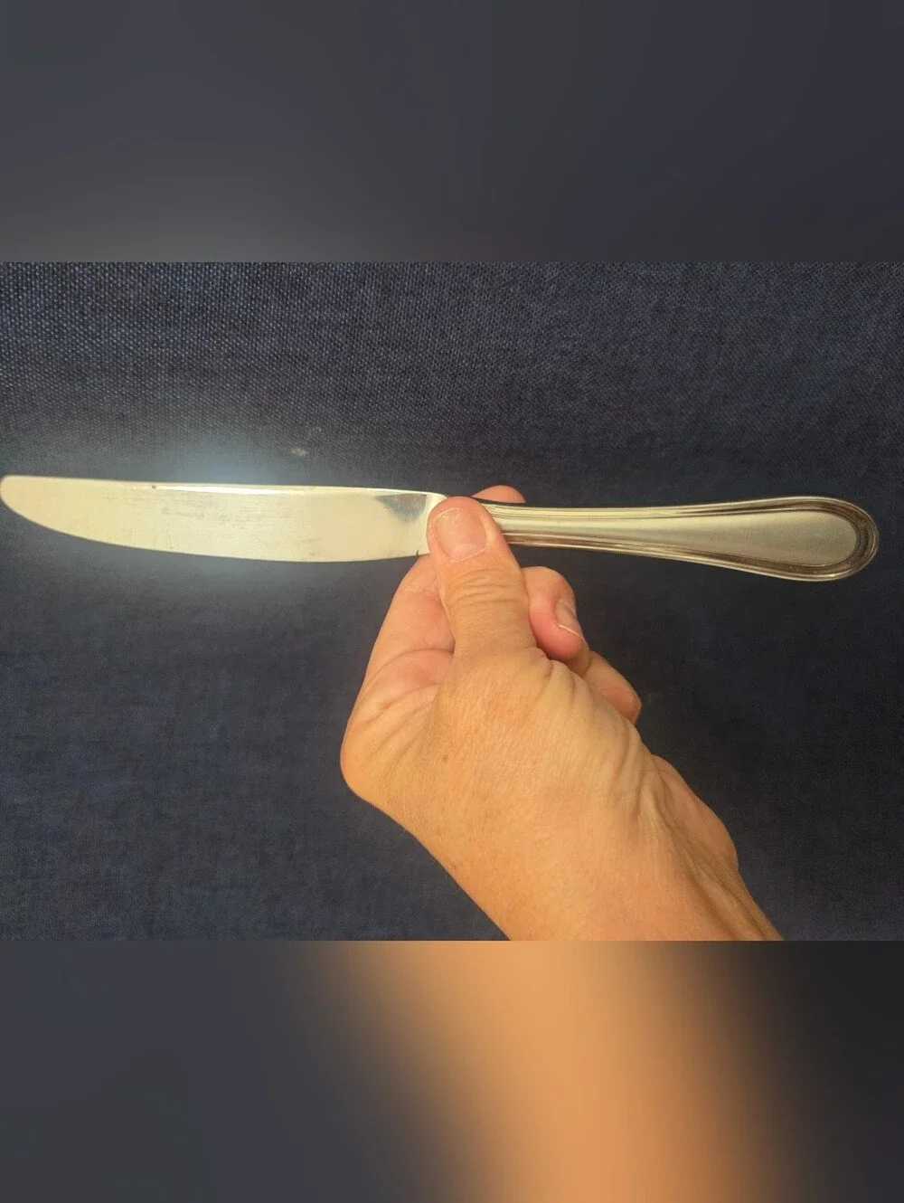 Stainless Steel Table Knife - Silver